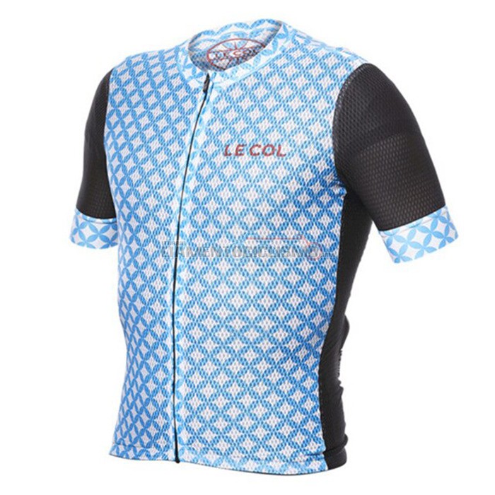 Abbigliamento Ciclismo Le Col Manica Corta 2021 Azzurro